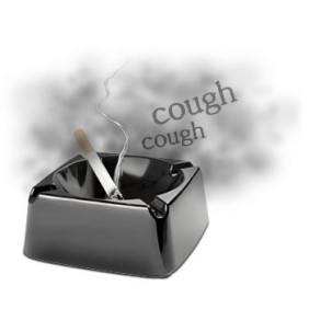 COUGHING ASHTRAY