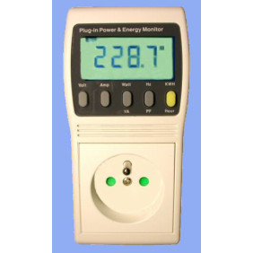 Digitálny elektromer do zásuvky PM2A