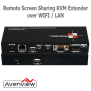 Avenview HDM-SHAREPRO-IP Remote Screen Sharing KVM extender via WIFI / LAN