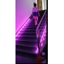 Movable LED light, light strip control with movement 1516, car lighting control for stairs, corridors