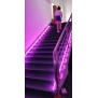 Movable LED light, light strip control with movement 1516, car lighting control for stairs, corridors