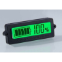 LCD automobilový digitálny voltmeter 968/12V Indikátor kapacity Olovený kyselinový monitor Tester batérií