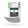 JA-114E Bus access module with display, keyboard and RFID