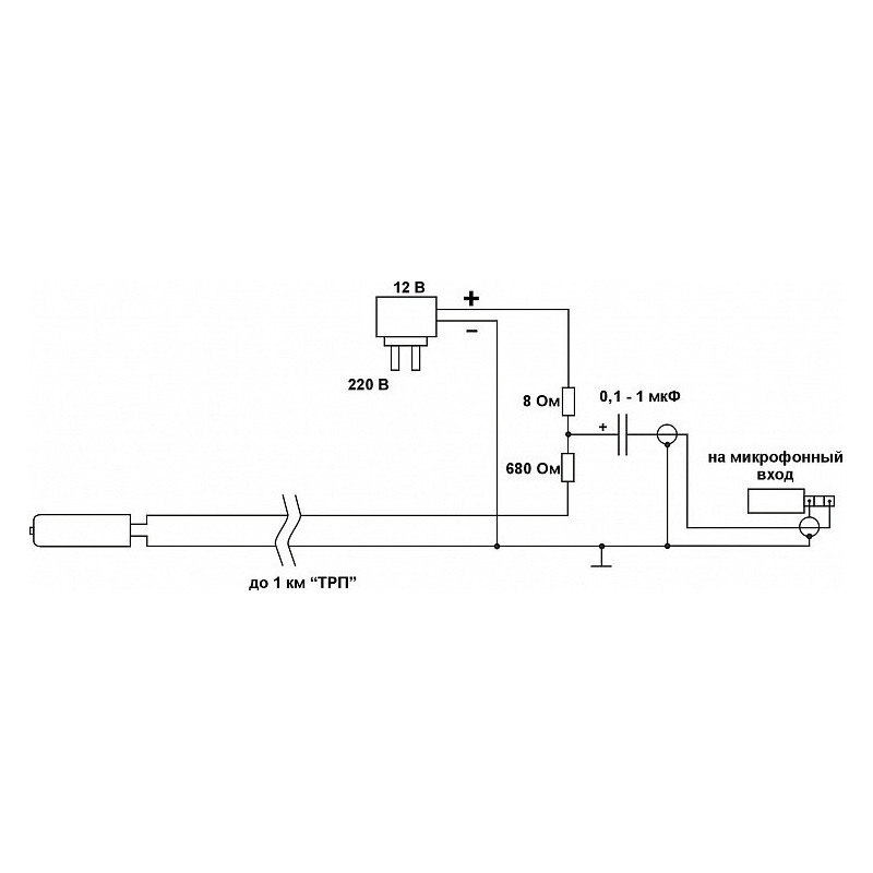 PM 010 Cable microphone