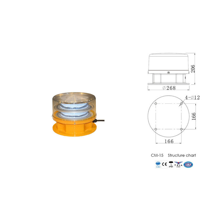 CM-15 Medium intensity aerial obstacle light, type A