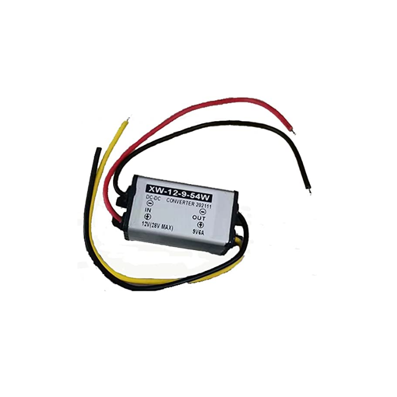 Voltage reduction from 12V to 9V, DC / DC voltage converter