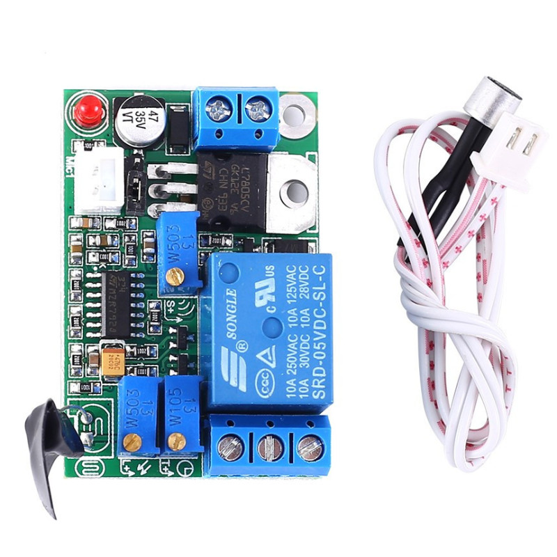 Light sensor Control unit Relay