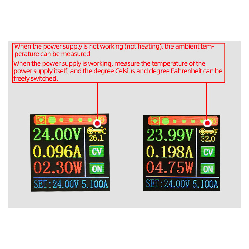 Adjustable Regulated Laboratory Source of 0.6-36V 5A DC-DC Buck Boost Converter