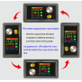 Adjustable Regulated Laboratory Source of 0.6-36V 5A DC-DC Buck Boost Converter