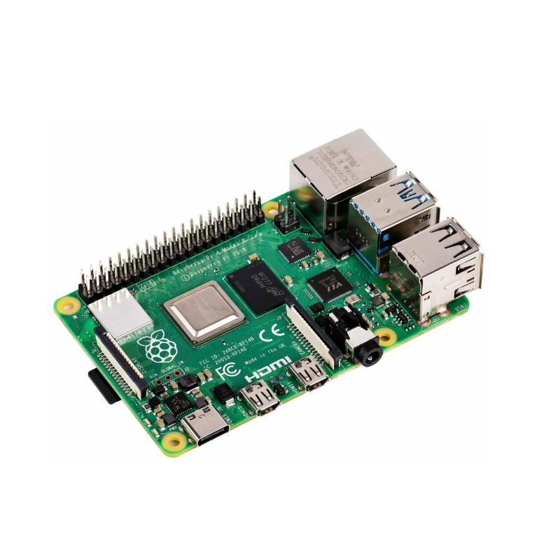 Raspberry Pi4 B+, BCM2711, ARM Cortex-A72, 4GB RAM, MicroSD, Wifi, 2x micro HDMI