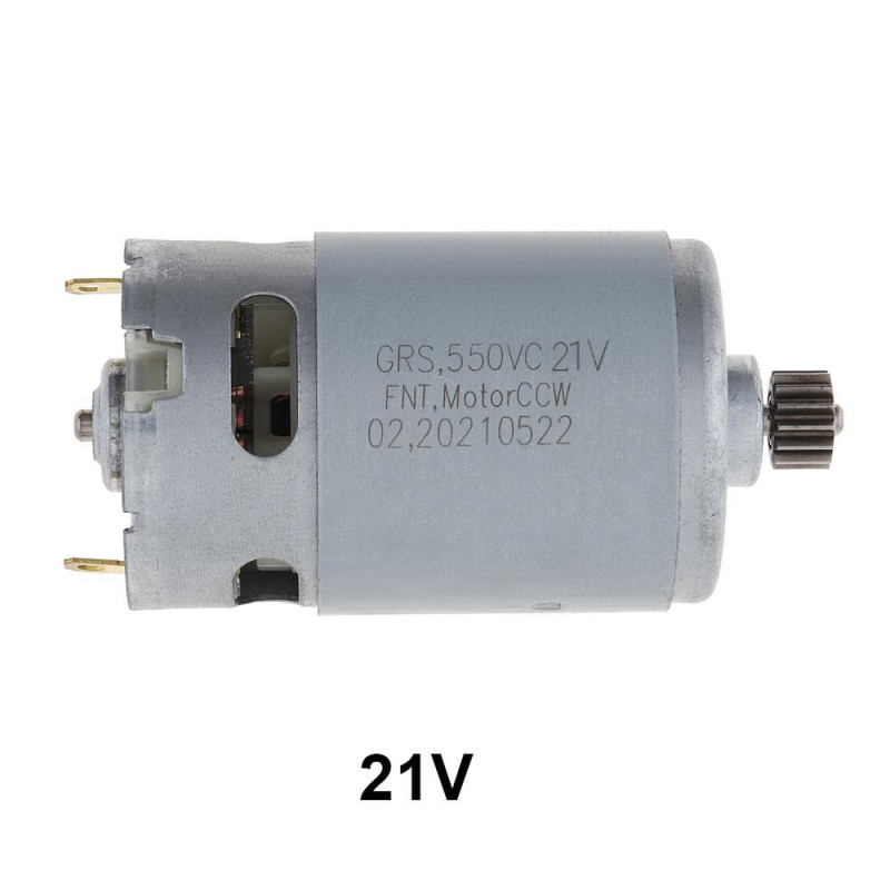 21V jednosmerný motor RS550 kov 8,2 mm 14zubový mikromotor 25000 ot./min