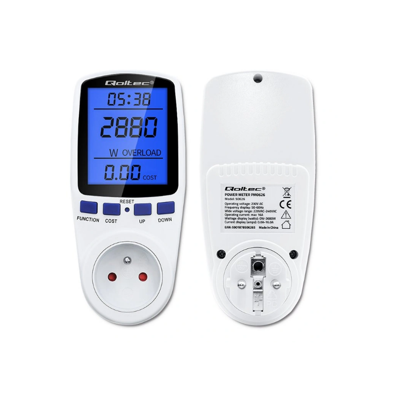 DIGITAL ELECTRICITY METER FOR PM2A SOCKET