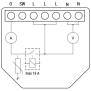 Shelly 1PM Gen3 - Schaltmodul mit Verbrauchsmessung 1x 16A (WiFi, Bluetooth)