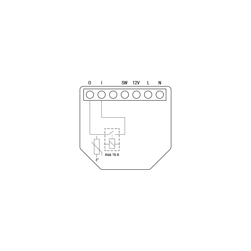 Shelly 1 Gen3 - Schaltmodul 1x 16A (WiFi, Bluetooth)