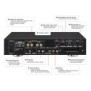 COCKTAIL AUDIO X-30 , HIFI RECEIVER PLAYS CD, MP3, WMA, AAC, FLAC, WAV, ALAC, AIFF, FM TUNER, 5" TFT LCD