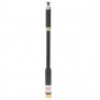 10W TELESCOPIC REMOVABLE SMA-J VHF / UHF ANTENNA FOR HIGH GAIN WALKIERS - BLACK