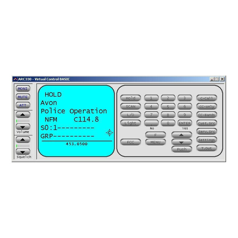 ARC3500 ,SOFTWARE BUTEL FOR UBC3500XLT -586