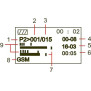 VF DETECTOR, GUARD OF THE VF EQUIPMENT - ROOM BED, SECURITYST-107-905 FREQ. 50-7000 MHZ PROFI